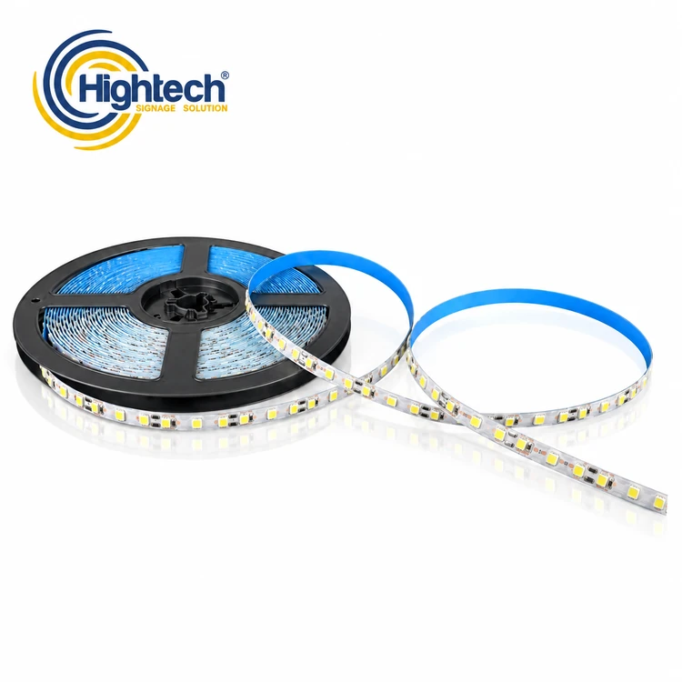 Hightech S-type LED strip reel with blue backing