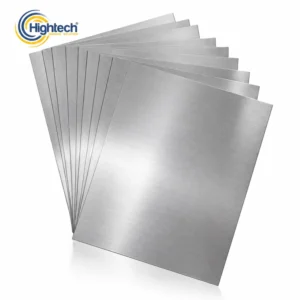 Hightech stainless steel sheets with a brushed finish