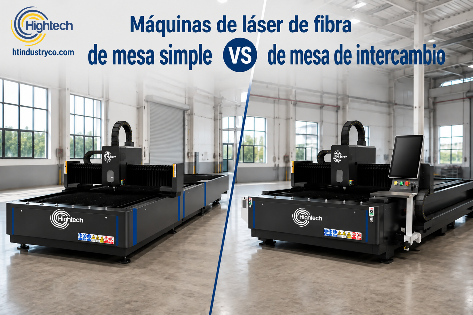 Máquinas de láser de fibra de mesa simple vs. mesa de intercambio: ¿cuál es la adecuada para su taller?