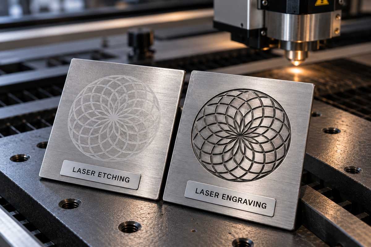 Laser Etching vs Laser Engraving: Key Differences
